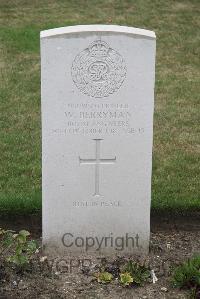 Les Baraques Military Cemetery Sangatte - Berryman, W