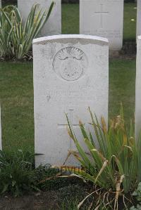 Les Baraques Military Cemetery Sangatte - Price, Arthur