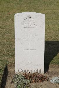 Les Baraques Military Cemetery Sangatte - Pycroft, Harry