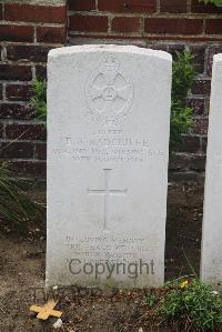 Les Baraques Military Cemetery Sangatte - Radcliffe, E B