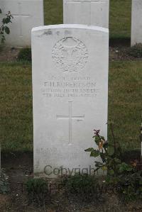 Les Baraques Military Cemetery Sangatte - Robertson, F H