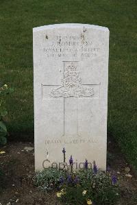 Les Baraques Military Cemetery Sangatte - Robertson, John