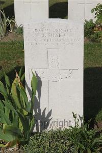 Les Baraques Military Cemetery Sangatte - Sharp, J