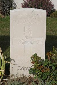 Les Baraques Military Cemetery Sangatte - Smith, A C