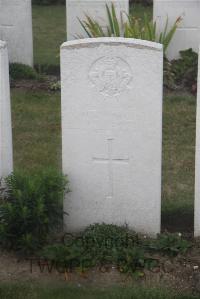 Les Baraques Military Cemetery Sangatte - Stothard, H