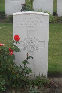 Les Baraques Military Cemetery Sangatte - Thatcher, George John