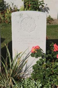 Les Baraques Military Cemetery Sangatte - Thomson, Alexander Ferguson