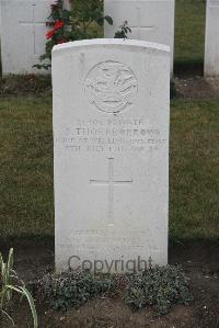 Les Baraques Military Cemetery Sangatte - Thornborrow, John