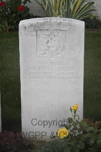 Les Baraques Military Cemetery Sangatte - Tighe, Michael