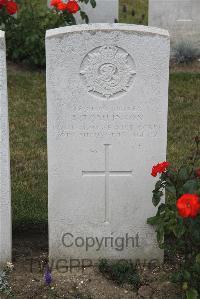 Les Baraques Military Cemetery Sangatte - Tomlinson, A