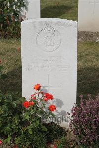 Les Baraques Military Cemetery Sangatte - Tyson, John