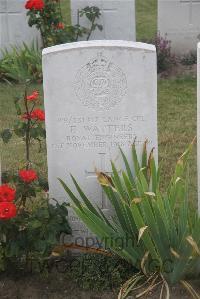 Les Baraques Military Cemetery Sangatte - Watters, E