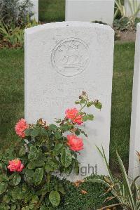 Les Baraques Military Cemetery Sangatte - Wightman, Frederic George