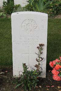 Les Baraques Military Cemetery Sangatte - Williams, W