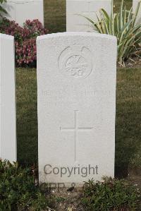 Les Baraques Military Cemetery Sangatte - Windram, Henry Charles Sidwell