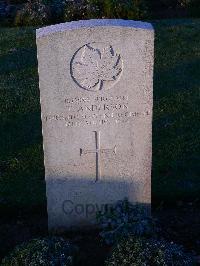 Bretteville Sur Laize Canadian War Cemetery - Anderson, Thomas