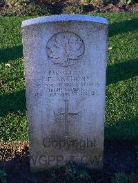 Bretteville Sur Laize Canadian War Cemetery - Anthony, Cecil E.