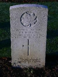 Bretteville Sur Laize Canadian War Cemetery - Barton, Everett Lawrence