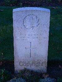 Bretteville Sur Laize Canadian War Cemetery - Bright, John