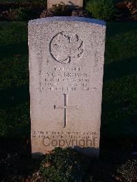 Bretteville Sur Laize Canadian War Cemetery - Brown, Angus George Steel