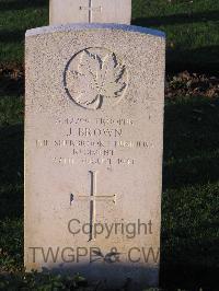 Bretteville Sur Laize Canadian War Cemetery - Brown, James