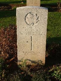 Bretteville Sur Laize Canadian War Cemetery - Burke, Tex Charles