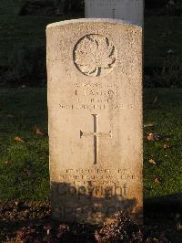 Bretteville Sur Laize Canadian War Cemetery - Easton, Ellis