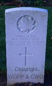 Bretteville Sur Laize Canadian War Cemetery - Forrester, Robert R.