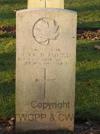 Bretteville Sur Laize Canadian War Cemetery - Hatfield, Robert MacDonald