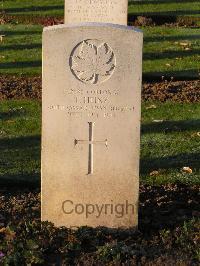 Bretteville Sur Laize Canadian War Cemetery - Heinz, Theodore