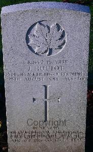 Bretteville Sur Laize Canadian War Cemetery - Hottot, John