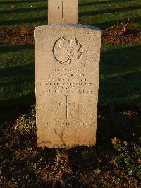 Bretteville Sur Laize Canadian War Cemetery - Jackson, Lloyd George