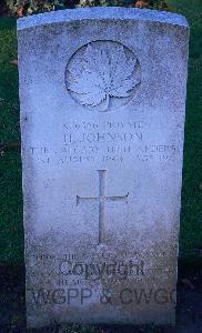 Bretteville Sur Laize Canadian War Cemetery - Johnson, Harold