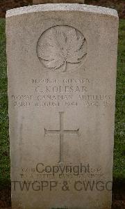 Bretteville Sur Laize Canadian War Cemetery - Kolesar, Charles