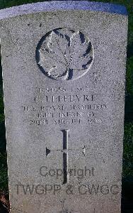 Bretteville Sur Laize Canadian War Cemetery - Lefebvre, Clifford