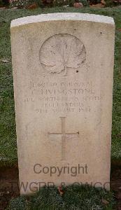 Bretteville Sur Laize Canadian War Cemetery - Livingstone, Clarence