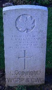 Bretteville Sur Laize Canadian War Cemetery - MacFarlane, Angus