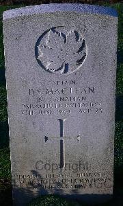 Bretteville Sur Laize Canadian War Cemetery - MacLean, Donald Spurgeon