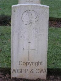 Bretteville Sur Laize Canadian War Cemetery - MacDonald, Donald John Cameron