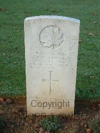 Bretteville Sur Laize Canadian War Cemetery - MacDonald, John Angus