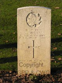 Bretteville Sur Laize Canadian War Cemetery - Marvyn, John Edward