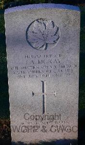 Bretteville Sur Laize Canadian War Cemetery - McKay, John Albert