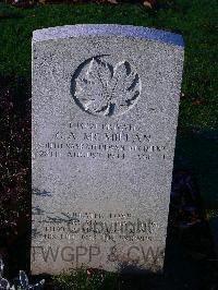 Bretteville Sur Laize Canadian War Cemetery - McMillan, George A.