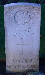 Bretteville Sur Laize Canadian War Cemetery - Melnyk, Peter