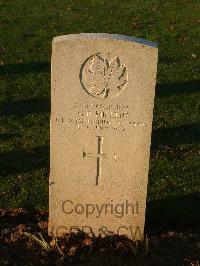 Bretteville Sur Laize Canadian War Cemetery - Miller, Glenn B.