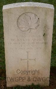 Bretteville Sur Laize Canadian War Cemetery - Nykolaishen, William