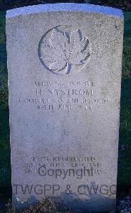 Bretteville Sur Laize Canadian War Cemetery - Nystrom, Harvey