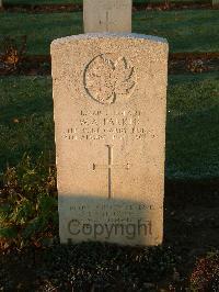 Bretteville Sur Laize Canadian War Cemetery - Parker, Walter A.