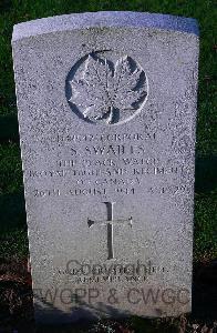 Bretteville Sur Laize Canadian War Cemetery - Swailes, Stewart