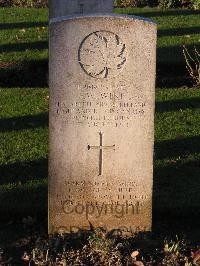 Bretteville Sur Laize Canadian War Cemetery - West, Francis W.